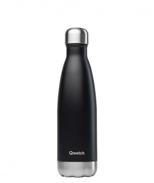 Qwetch Thermosflasche "Schwarz" (500ml)